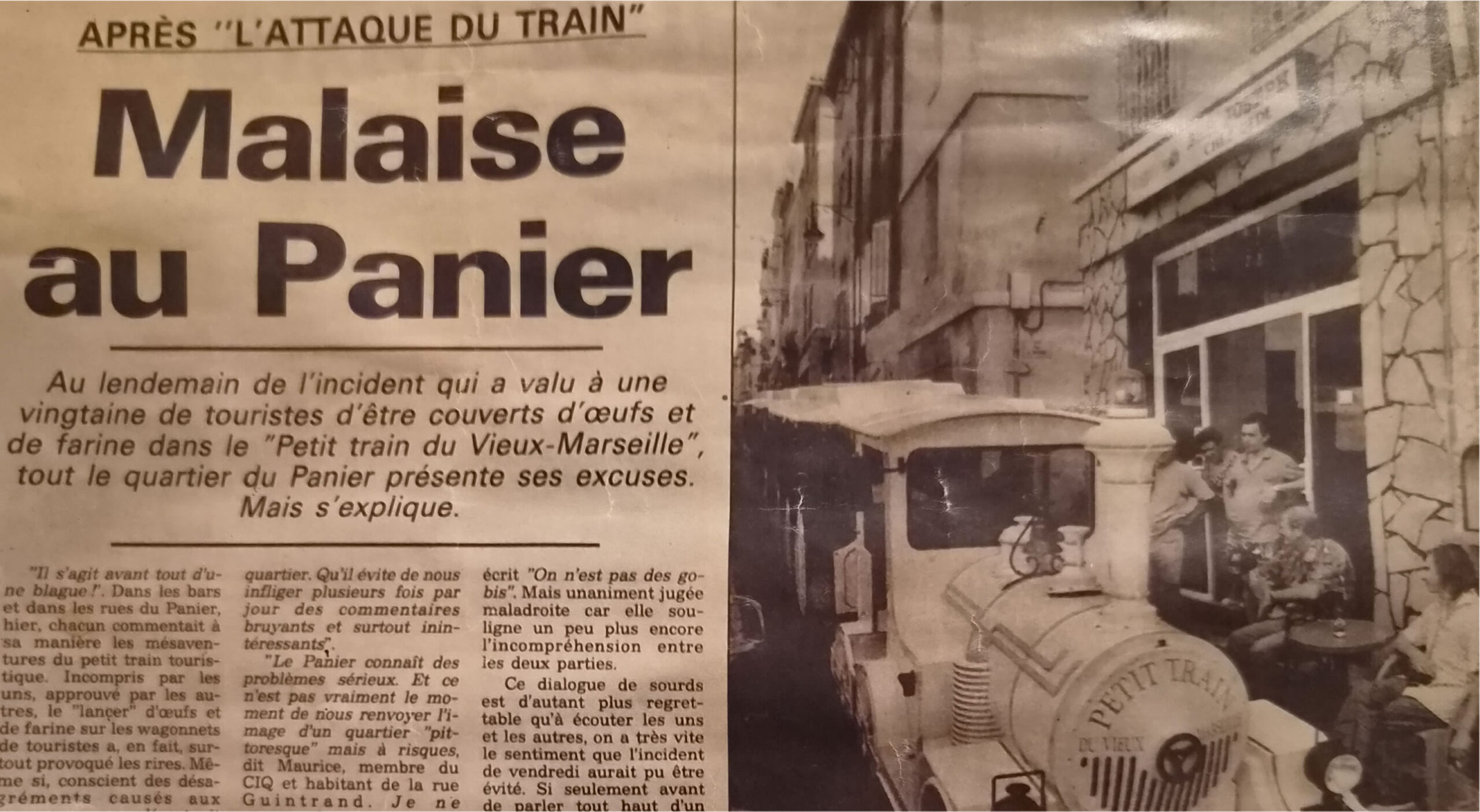 L’attaque du Petit Train du Panier, 16 juillet 1994
