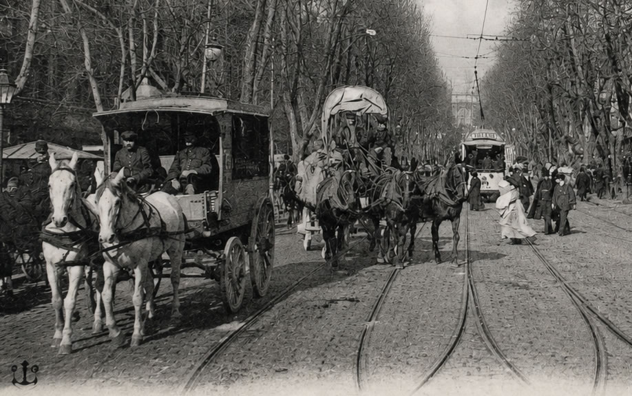 Rue du Relais, ex rue du Bureau-des-Chevaux