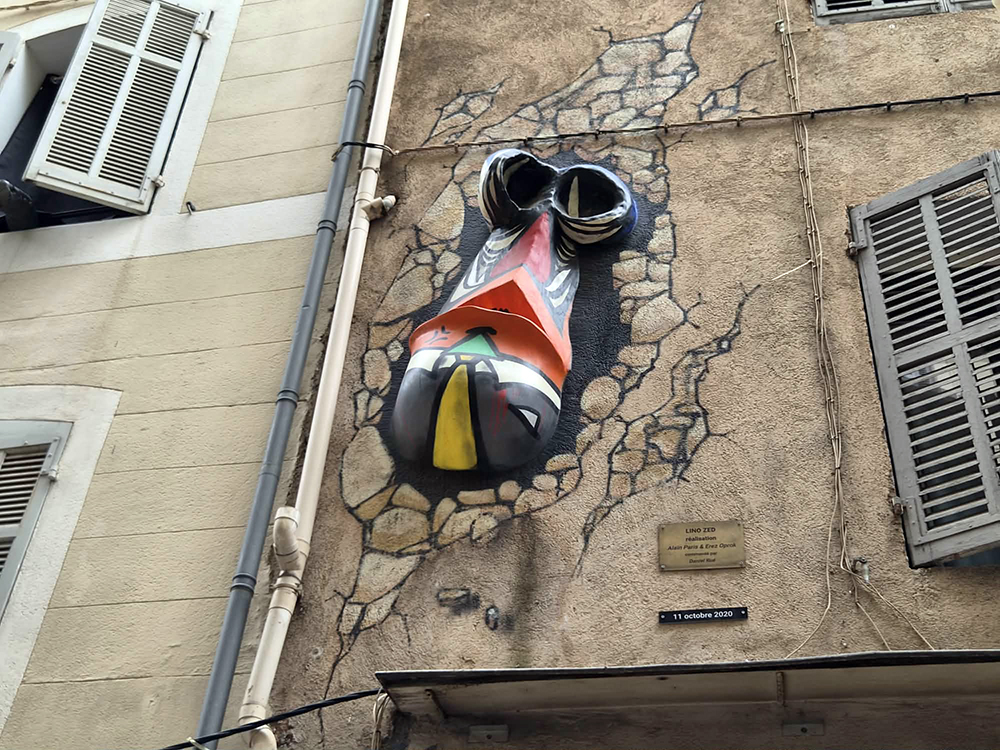 Crapaud clown Lino Zed par Alain Paris & Erez Oprok, 2020