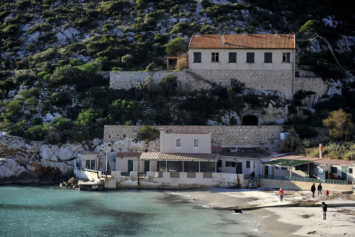 Lunch Américain, 1906-2017, Restaurant de la Calanque de Sormiou